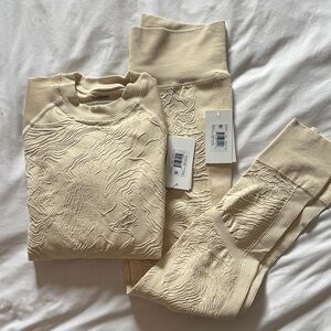 Halfdays x Parks Project Textured Longsleeve and Pants Baselayer Set